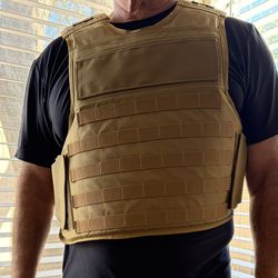 Enhanced multi threat vest level IIIA+