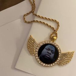 Custom angel Pendant necklaces