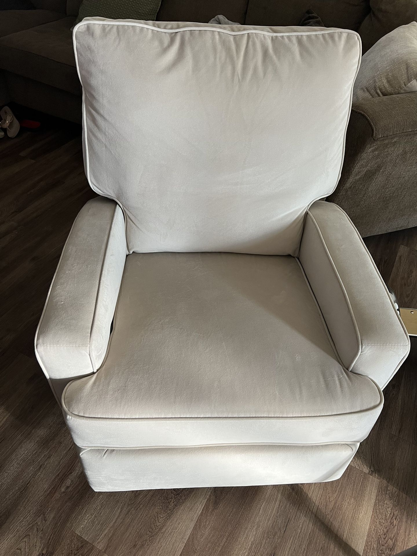 Beige Rocking Chair