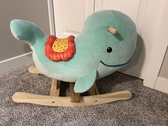 Rocking Whale Toy
