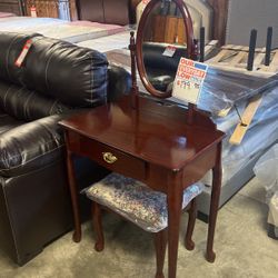 Brand new vanity with bench $200 firm