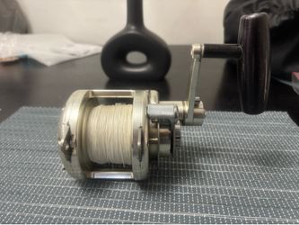 🐠 Preownedw Avet Reels Pro EX 4/02 Two-Speed Fishing Reel with Braid Line 🔥