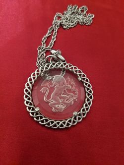 Vintage Crown Trifari Lion Necklace