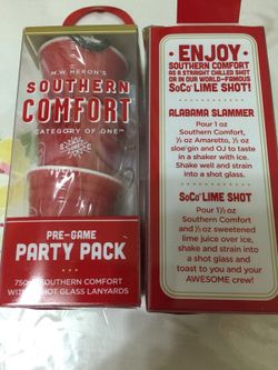 Party pack 3 shot glass lanyards