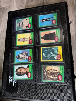 1977 Star Wars Cards including Rare C-3po “Metal Rod” error card
