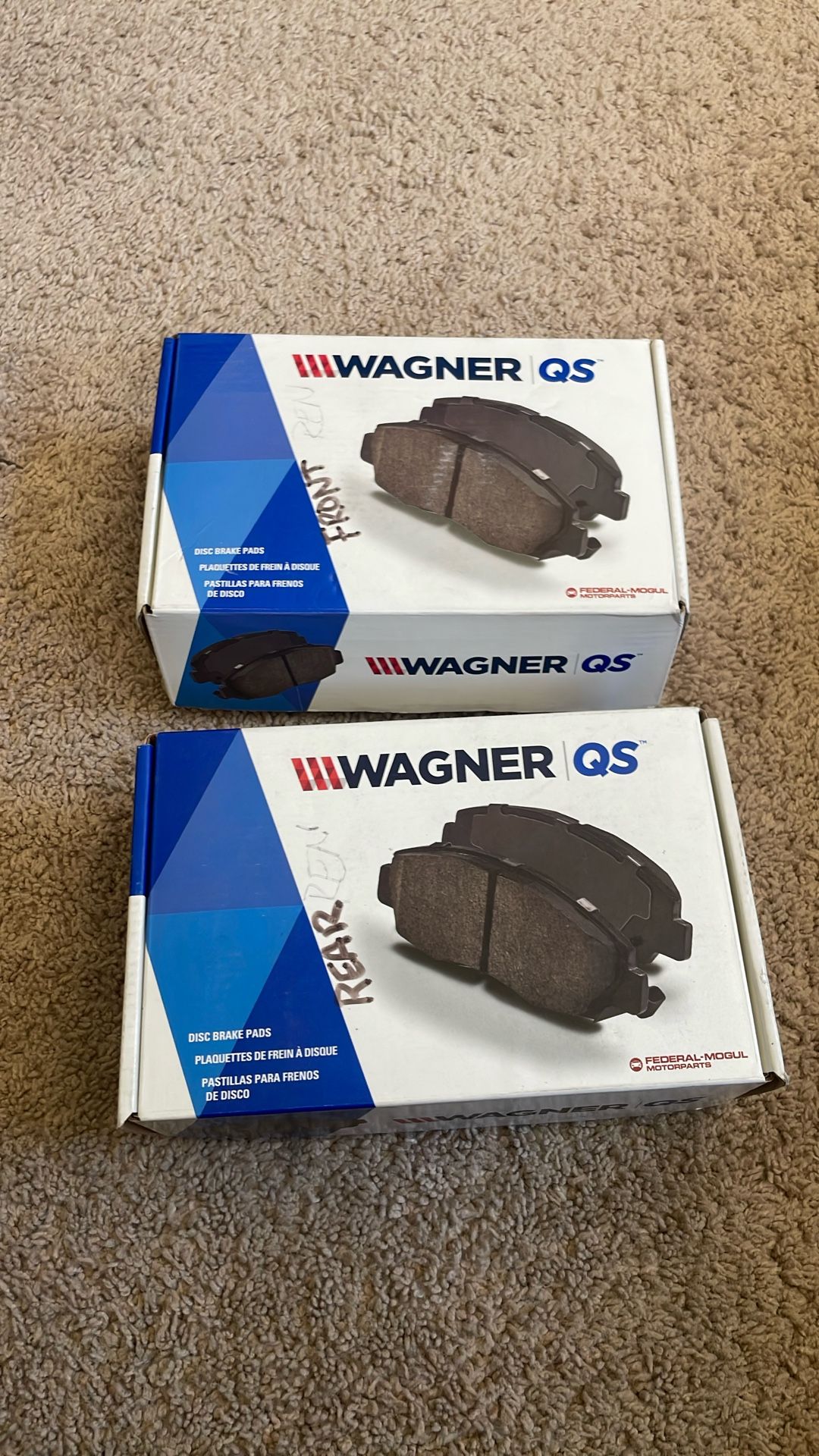 Wagner QS Ceramic Disc Brakes (Front And Rear)
