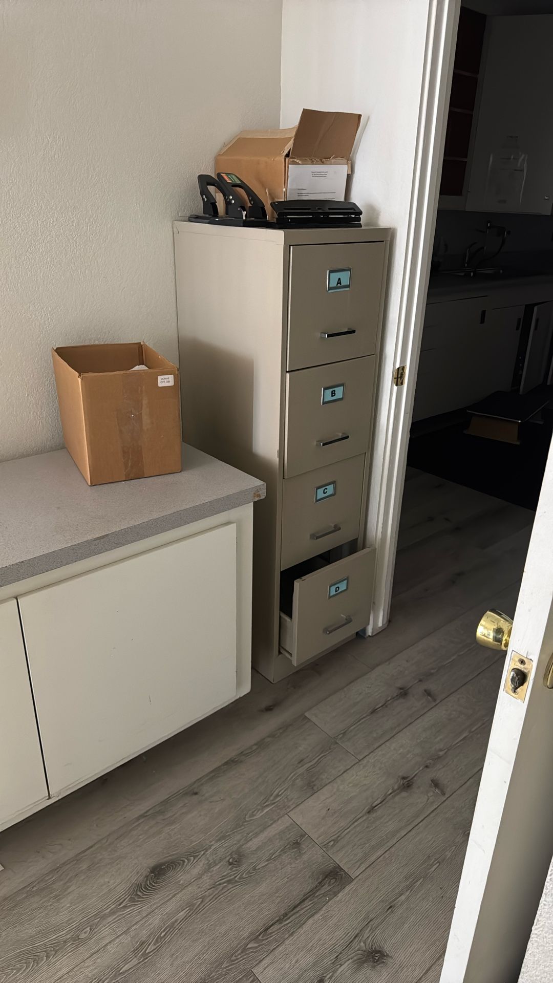 Metal File Cabinet
