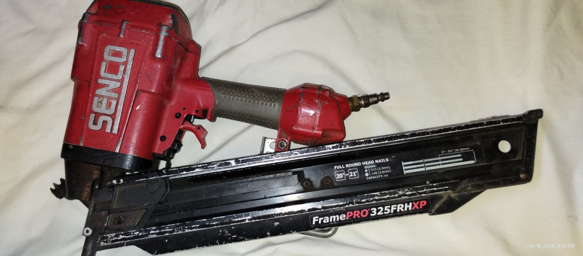 Senco FramePRO 325FRHXP - Framing Nailer