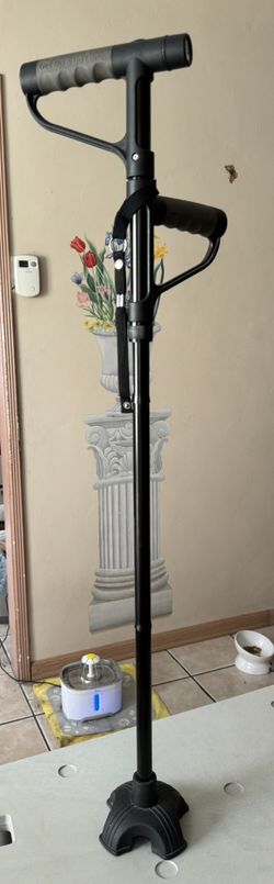 LED Walking Stick,Easy Adjustable Height Folding Extendable Walking Cane