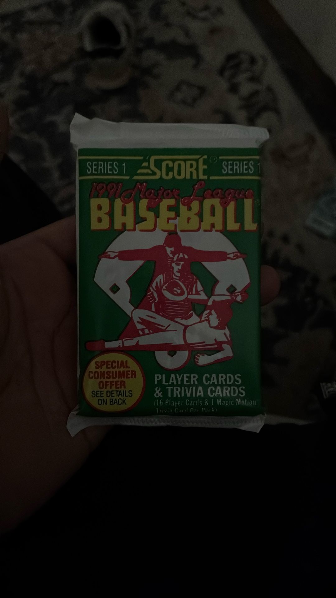 Old Baseball Card Pack