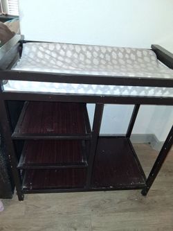 Crib and changing table
