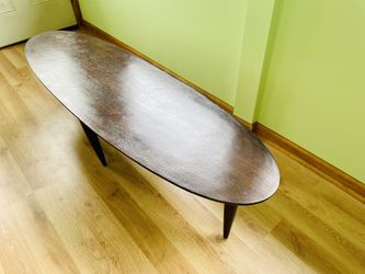 Vintage Mersman Mid Century Surfboard Coffee Table MCM RARE