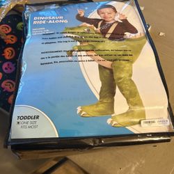 Dinosaur Ride Along Costume Toddler 