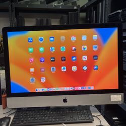 iMac retina 5K 27-inch 2017 I5-3.4ghz 8GB RAM 1TB HD macOS ventura 13.7.8 Nothing wrong.