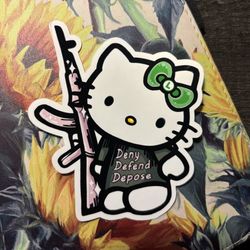 Luigi Hello Kitty Sticker