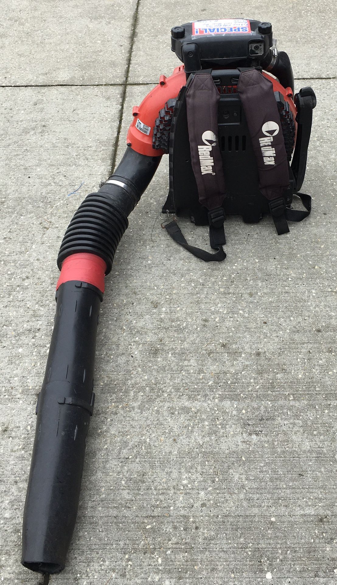 RedMax EBZ8500 Gas Backpack Leaf Blower Hip Throttle 
