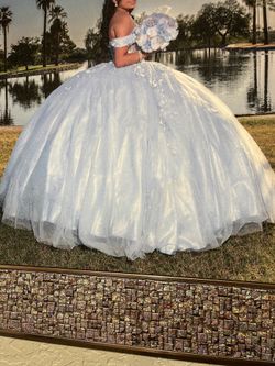 Sky Blue Quinceañera Dress