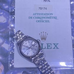 Rolex 79174 New Mint Box Papers White Gold Steel Buy Sale Trade Gold Silver Diamonds 