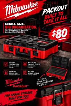 Milwaukee PACKOUT Compact Organizer