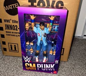 WWE Elite CM Punk Action Figure Mattel Creations “Punk Life”