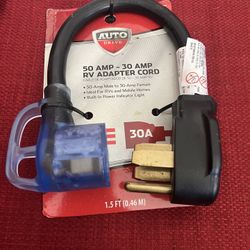 RV 50AMP-30AMP ADAPTER CORD NEW!!