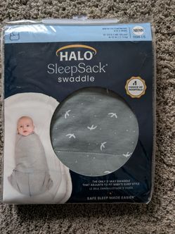 Brand new HALO SleepSack Swaddle Newborn TOG 1.5