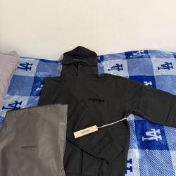 essentials hoodie black brand new