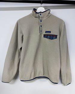 Patagonia Synchilla Snap-T Fleece Pelican Stone Blue Aztec