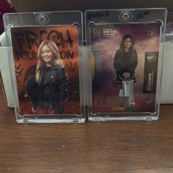 Lot Of 2– Sky Brown Skateboarding Cards! 2021 Metal Universe Mint