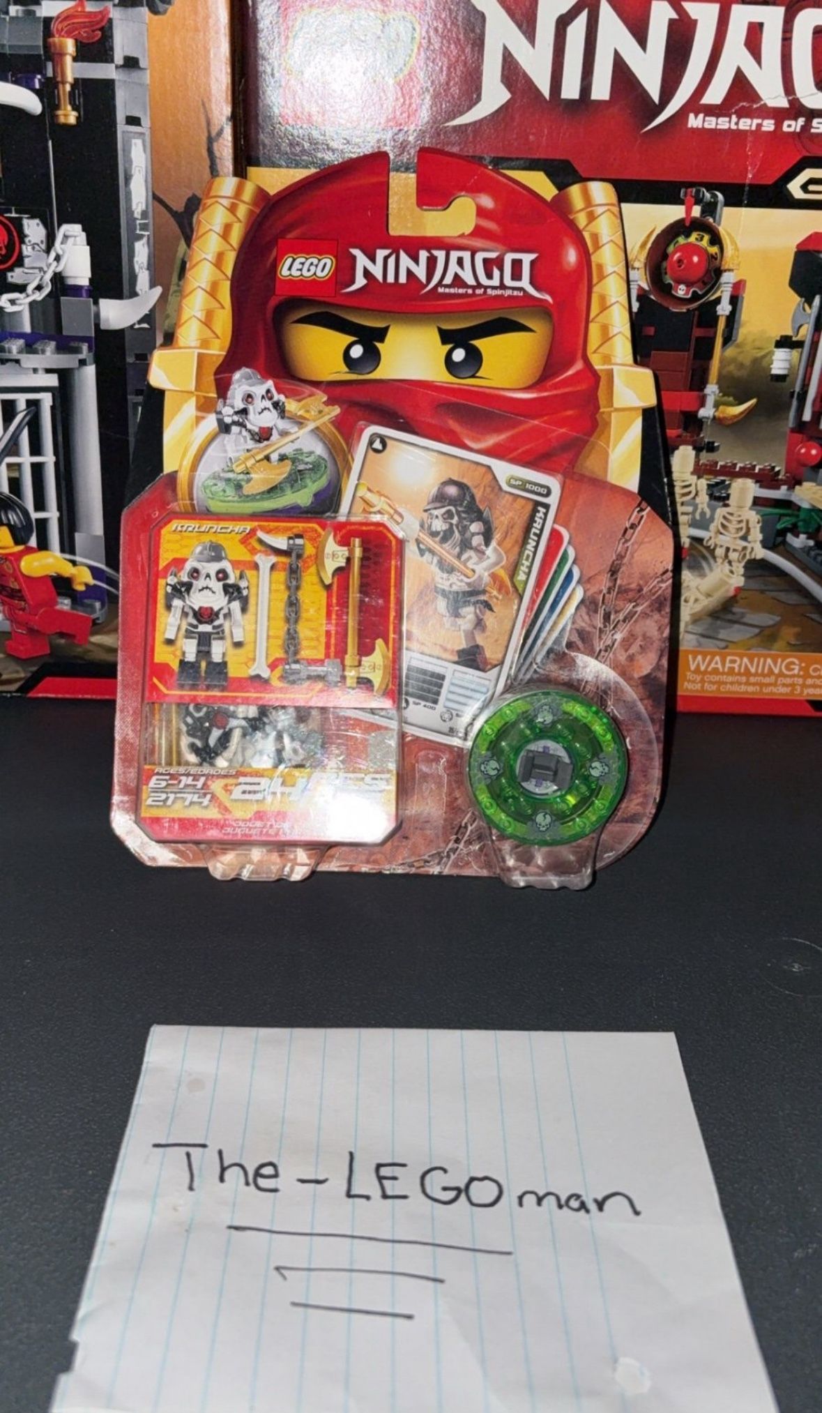 Lego Ninjago kruncha spinner set 2174