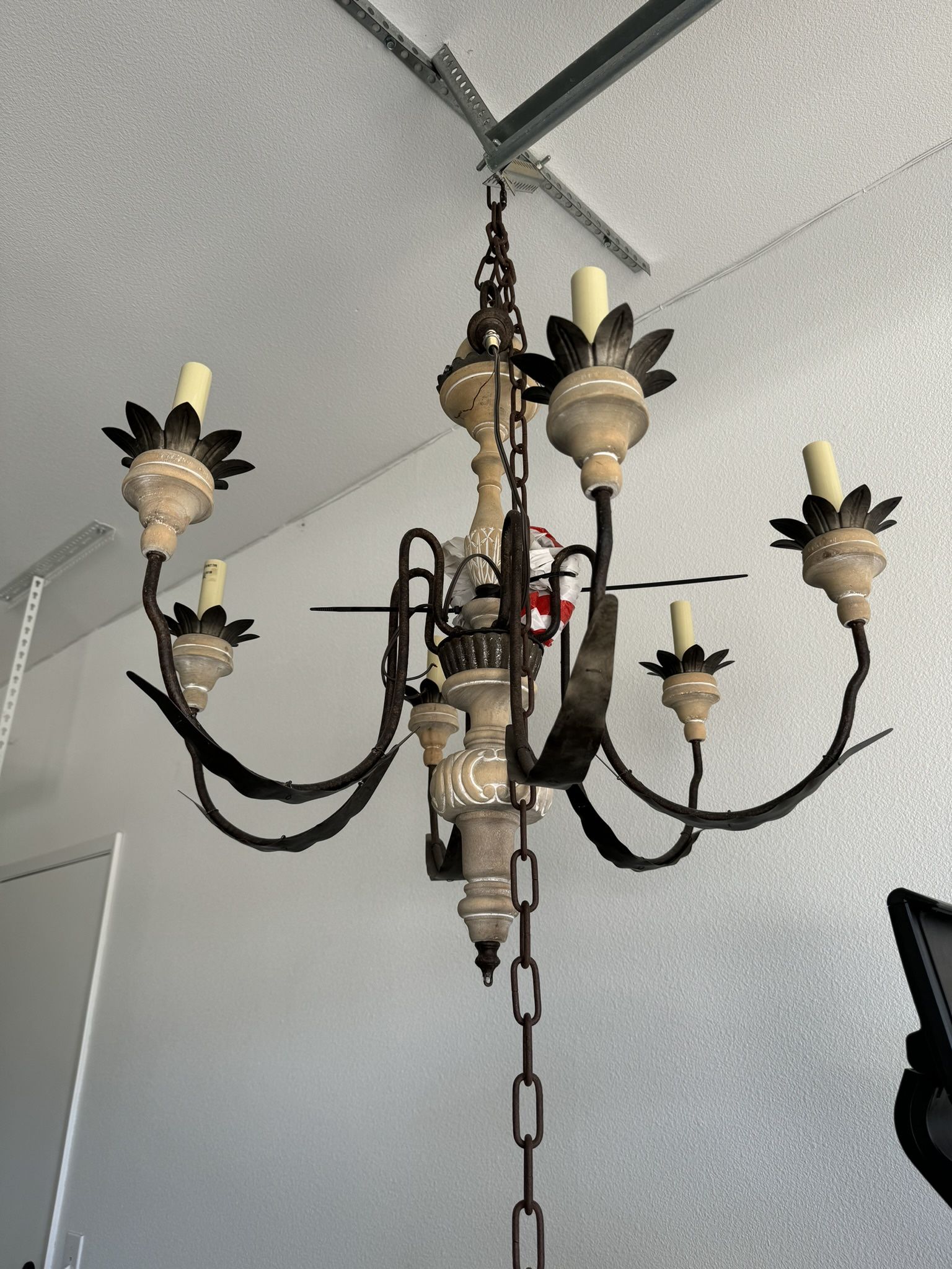 【merci】1. フランス　吊り下げ　滑車　ミルクガラス　シェード　ランプ merci】1. フランス 吊り下げ 滑車 ミルクガラス シェード ランプ