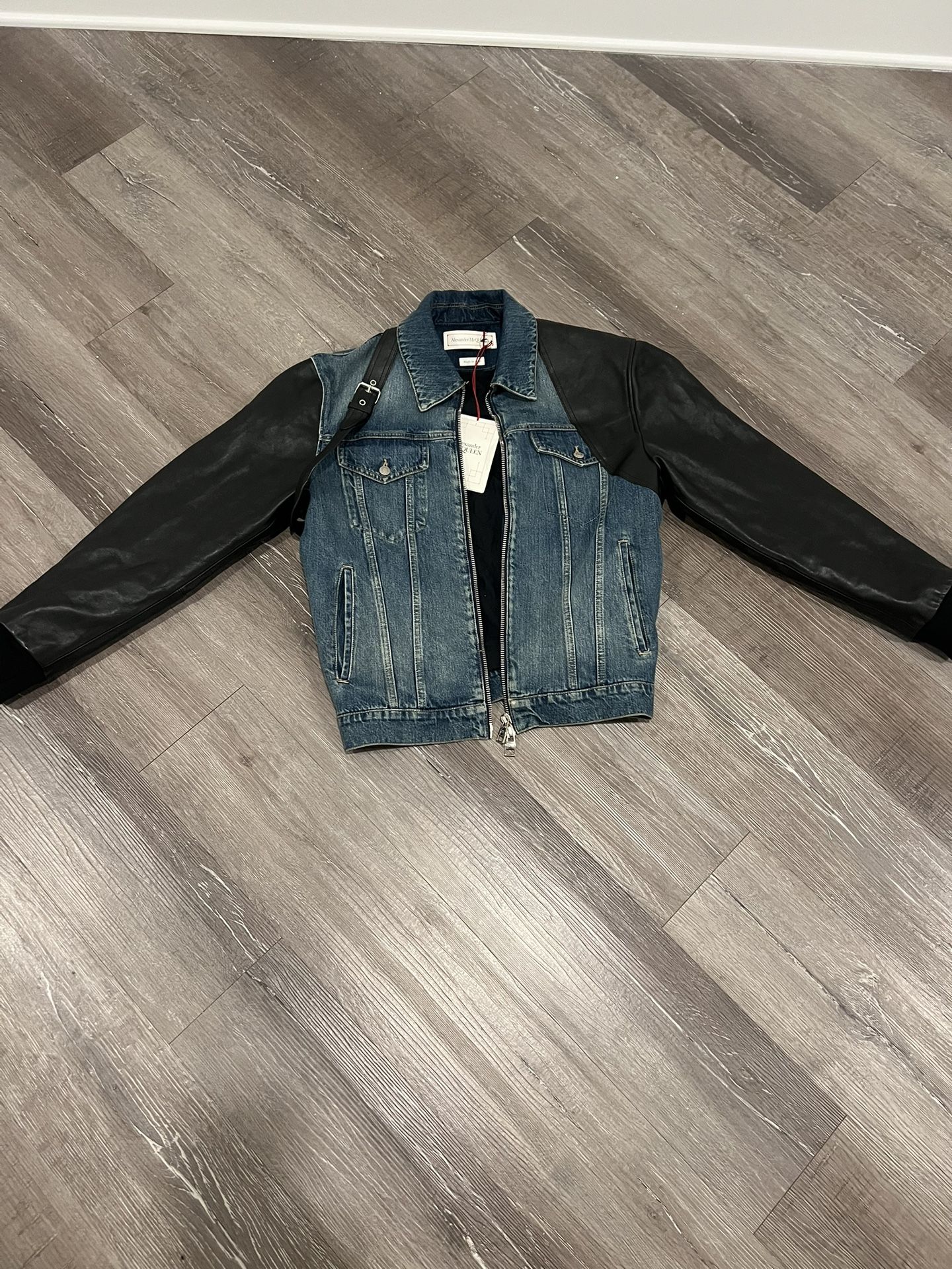 Alexander MQueen harness jacket