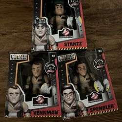Ghostbusters Metals Die Cast Figures Stantz, Venkman, Spengler