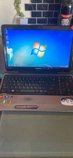 Toshiba Satellite Laptop Windows 7