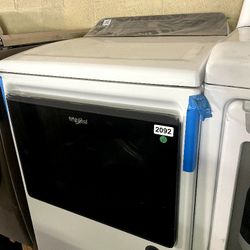 WHIRLPOOL 27” FREESTANDING DRYER WHITE $350