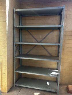 Metal shelf