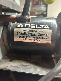 Delta 1" Belt / 5" Disc Sander Model 31-080