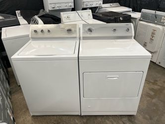 Used Kenmore Washer and Gas Dryer Top Load Old School Style
