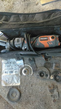 Multi tool job max ridgid