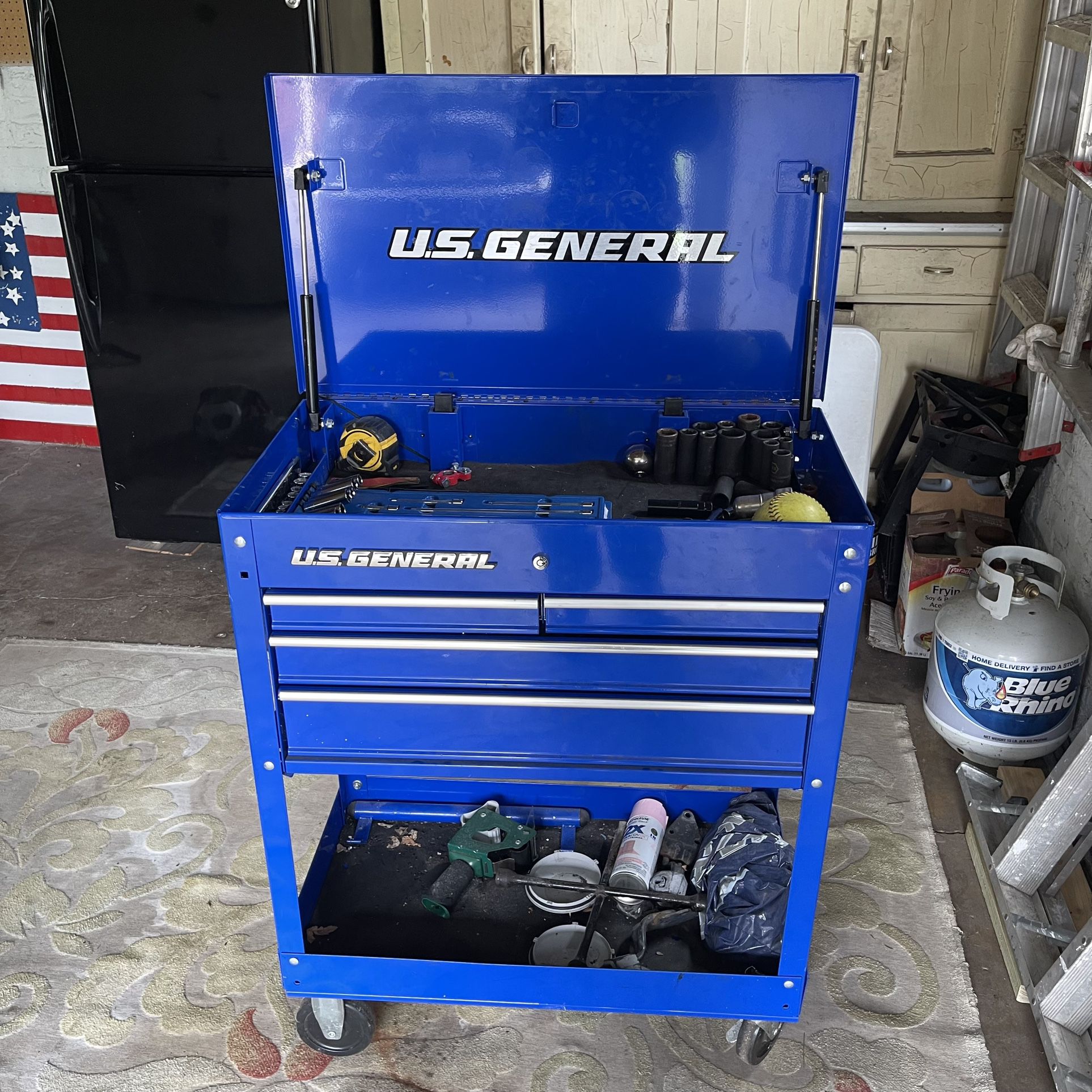 Tool box and tools for sale