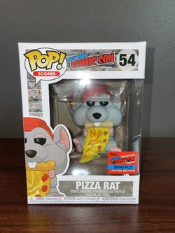 Funko Pop ReedPop Pizza Rat Red Hat #54 NYCC 2020 LE 3000