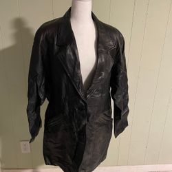 Women’s Leather Coat 