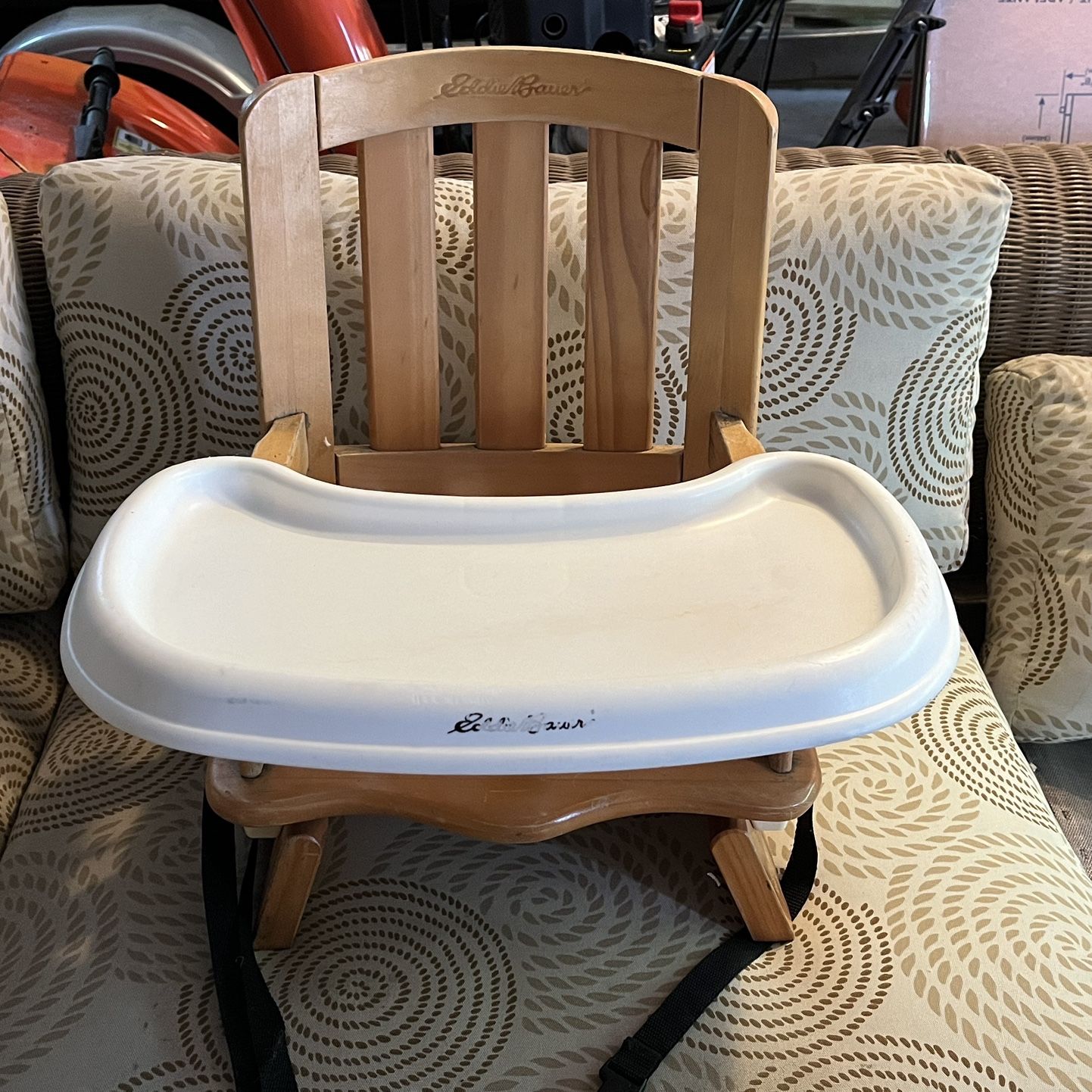 Eddie bauer wooden booster seat on sale