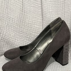Gray libby edelman heels size 9