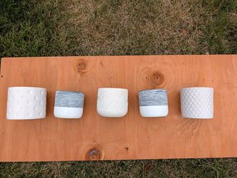 Small Ceramic Planters