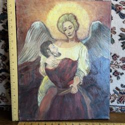 Original Oil Painting On Canvas (Old)