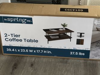 2 Tier Coffee Table