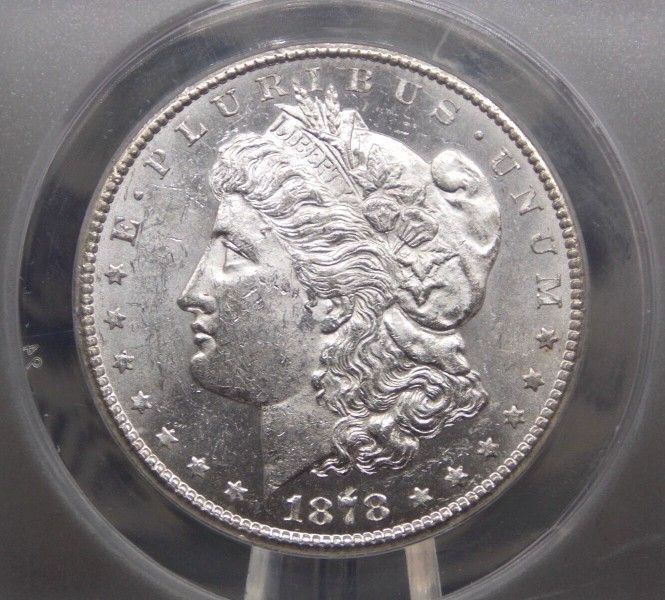 1878 "CC" Morgan SILVER Dollar $1
