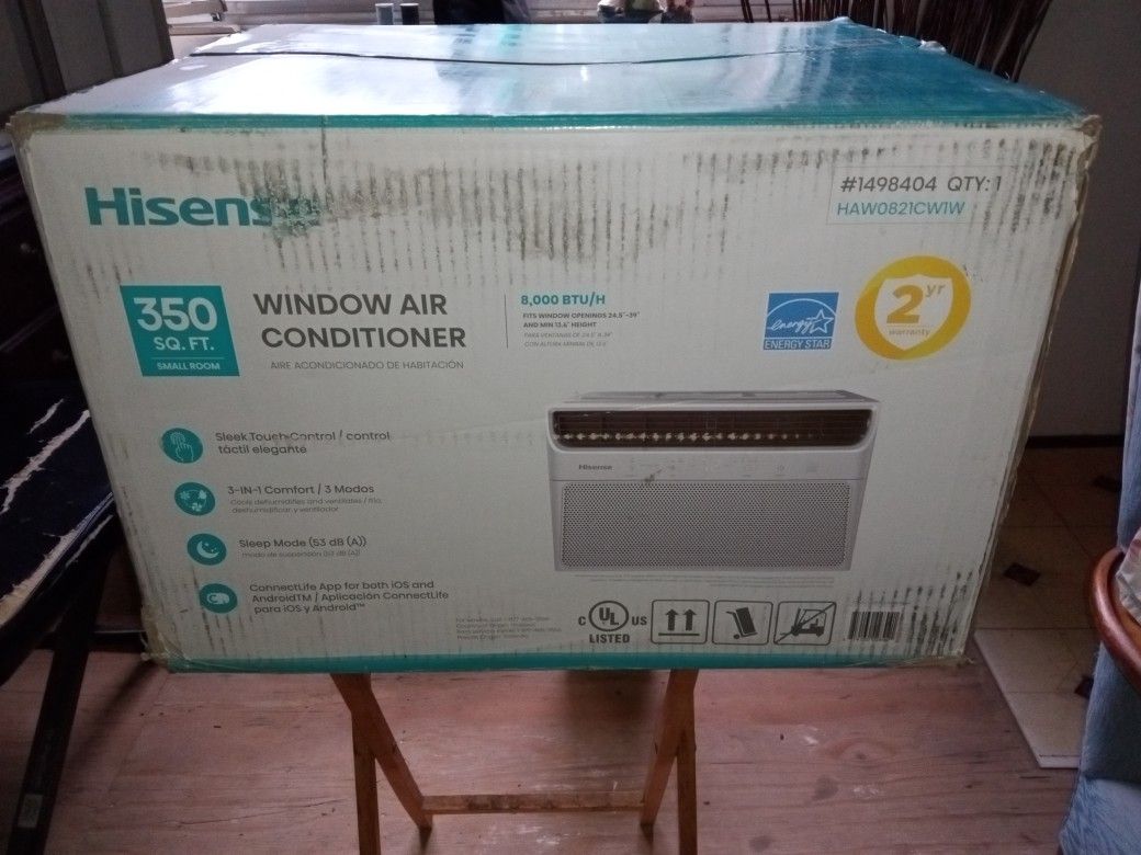 Hisense Window Air Conditioner Brand New In Box $250 CASH FINAL PRICE