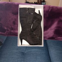 Fashion Suede High Boots